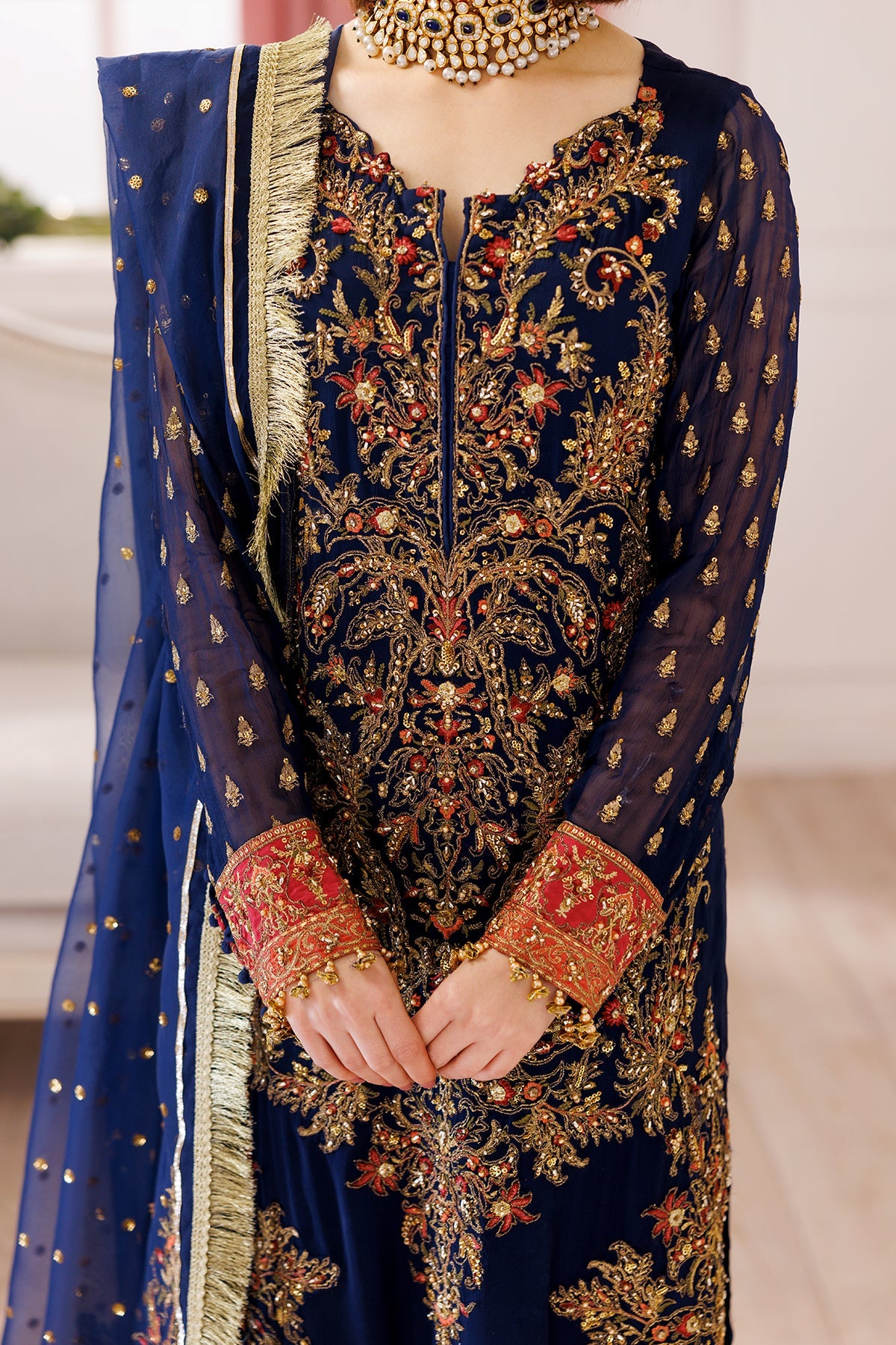 Charizma Dastan-e-Jashan luxury chiffon suits 2025 |DJ5-07