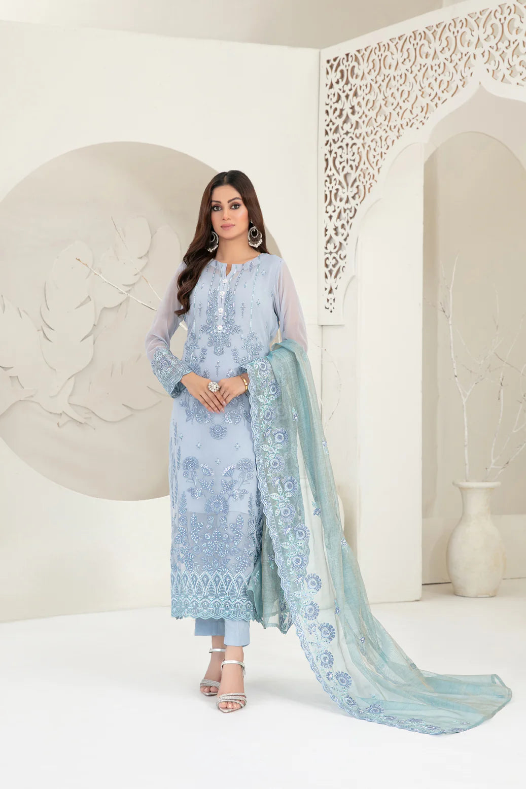 Tawakkal cala collection chiffon suits D-3743