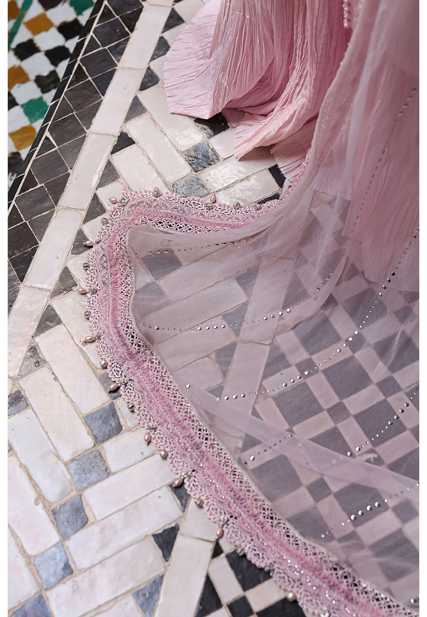 Maria B luxury lawn suits 2025 - 11A
