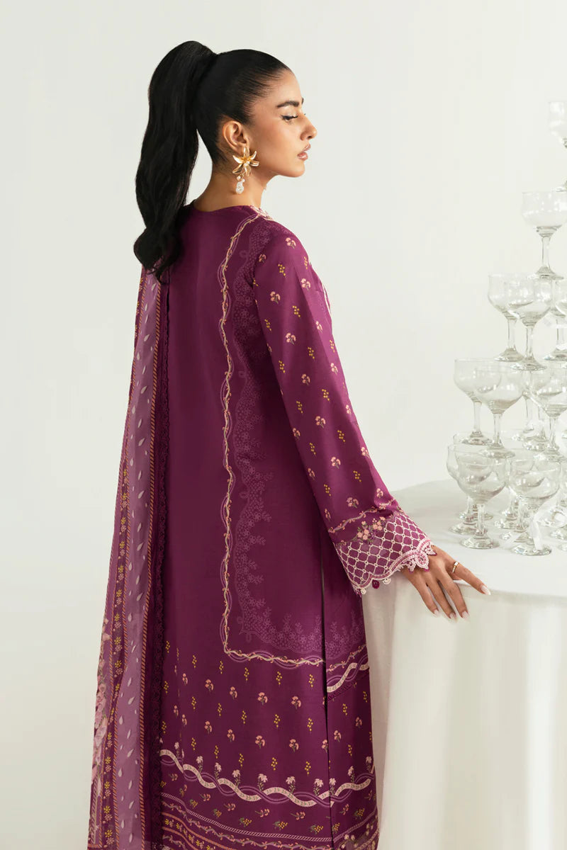 Qalamkar Qprints unstitched lawn suits - 2025 - Miya