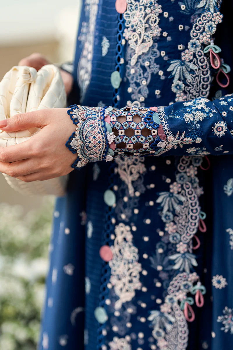 Qalamkar Sahil luxury unstitched lawn suits 2025 - FK-05