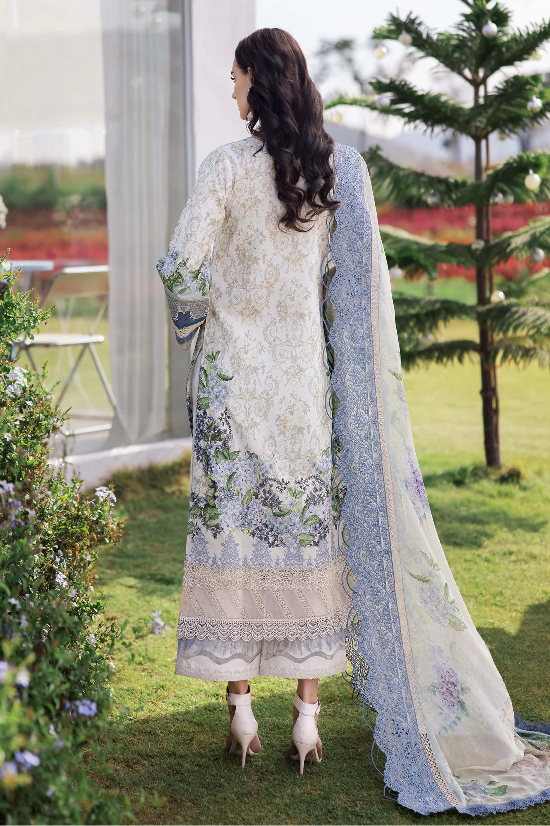 Jade Needle Wonder unstitched lawn collection 2025 - 20741