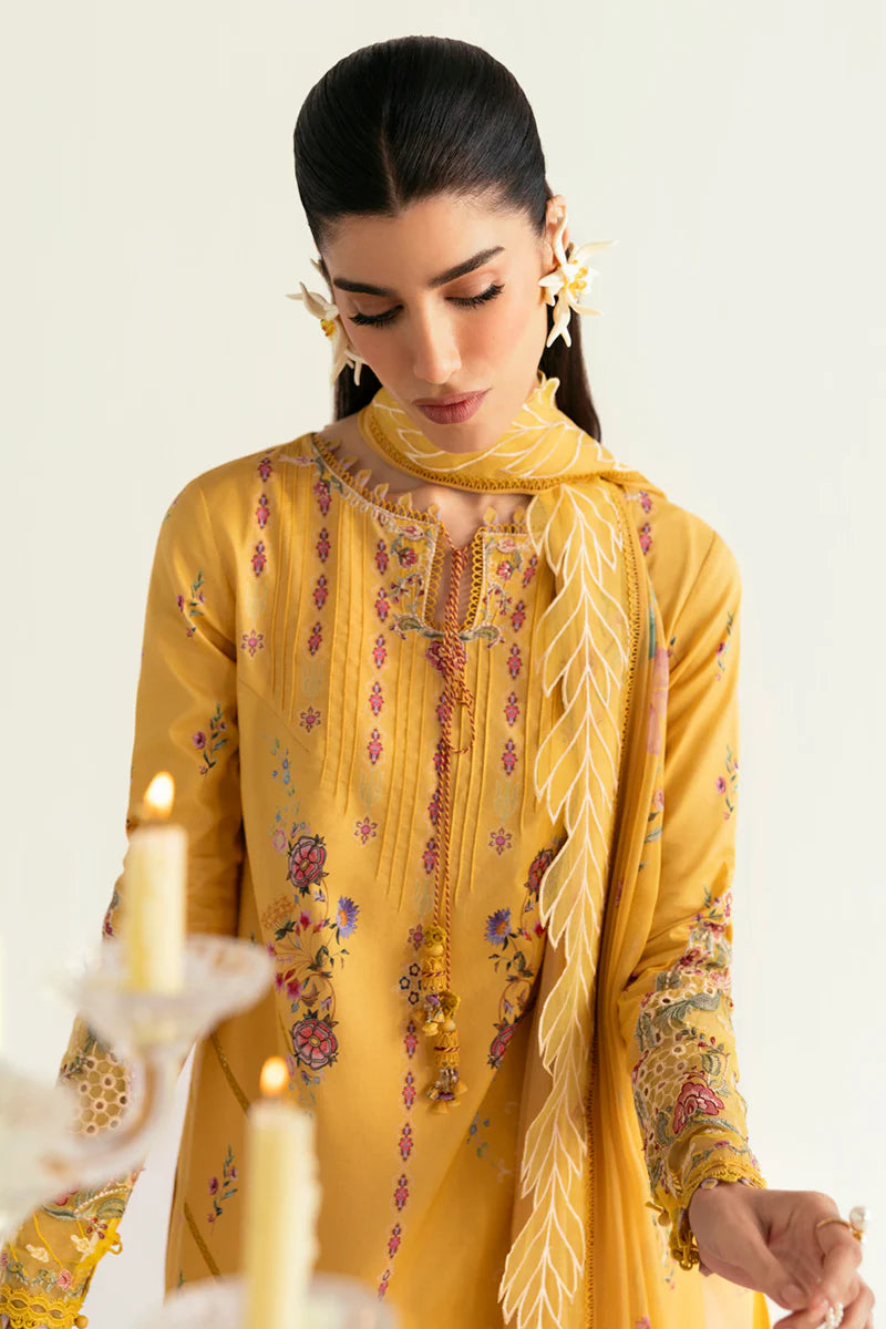 Qalamkar Qprints unstitched lawn suits - 2025 - Mehr