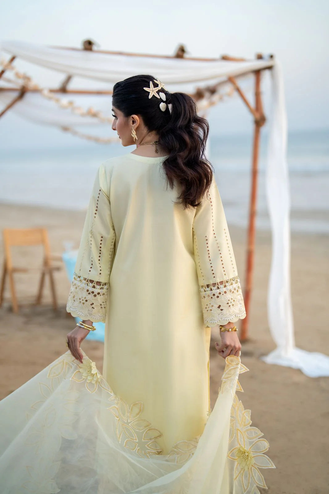 Saagar by aabyaan luxury festive unstitched lawn suits 2025 |Sofina - AS-07