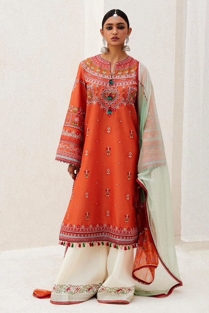Zara Shahjahan Luxury Lawn Suits | 2024 | 7A