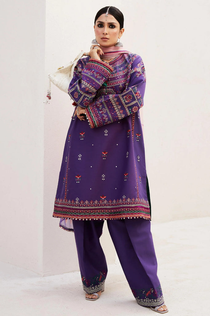 Zara Shahjahan Luxury Lawn Suits | 2024 | 7B