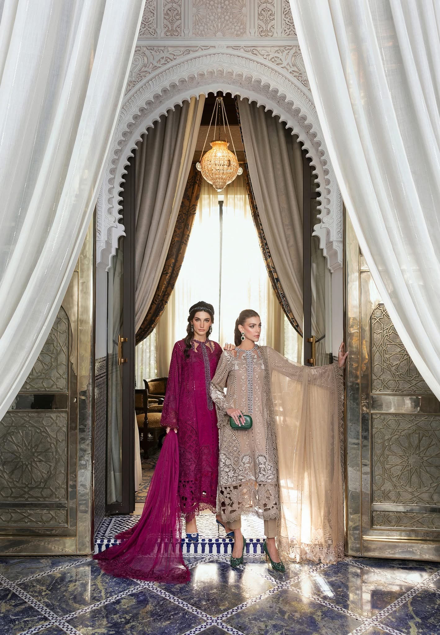 Maria B luxury lawn suits 2025 - 2B