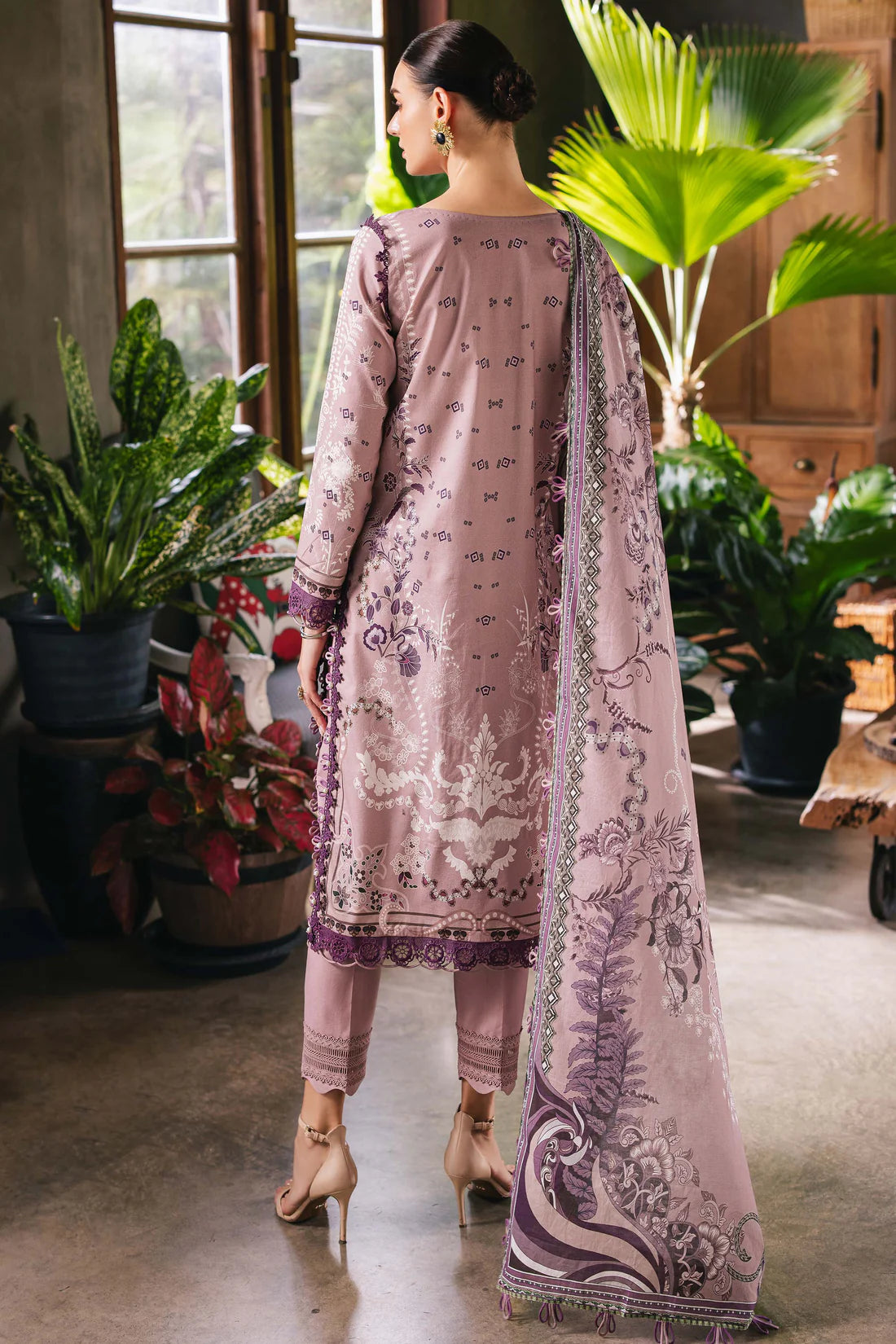 Jade urbane digital printed lawn collection 2025 | 20718-B