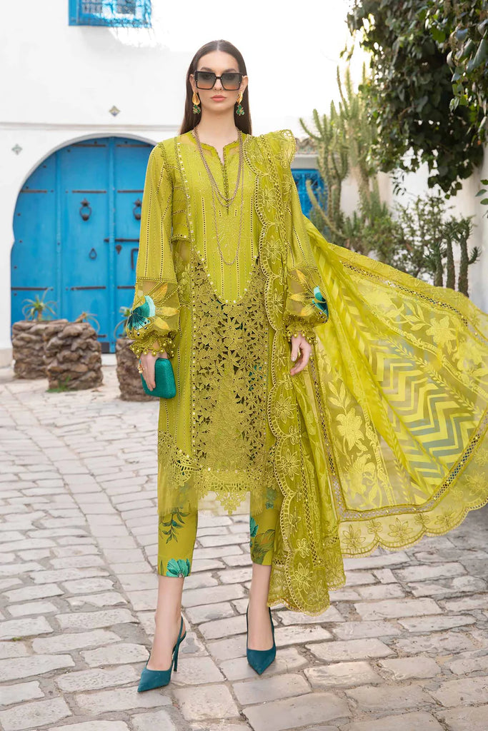 MARIA B Luxury Lawn Suits | 2024 | 8A