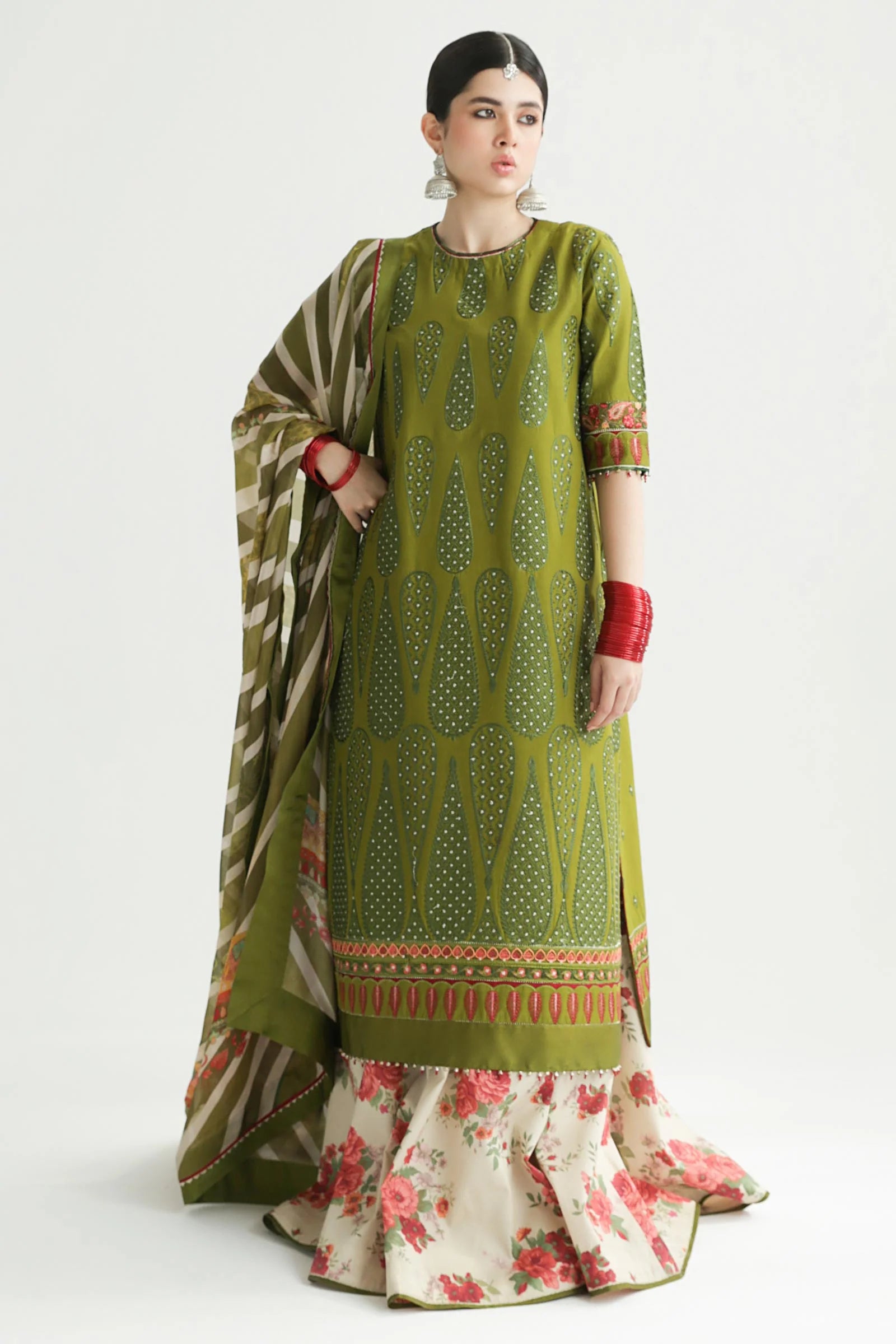 Zara Shahjahan Luxury Lawn Suits | 2024 | 8B