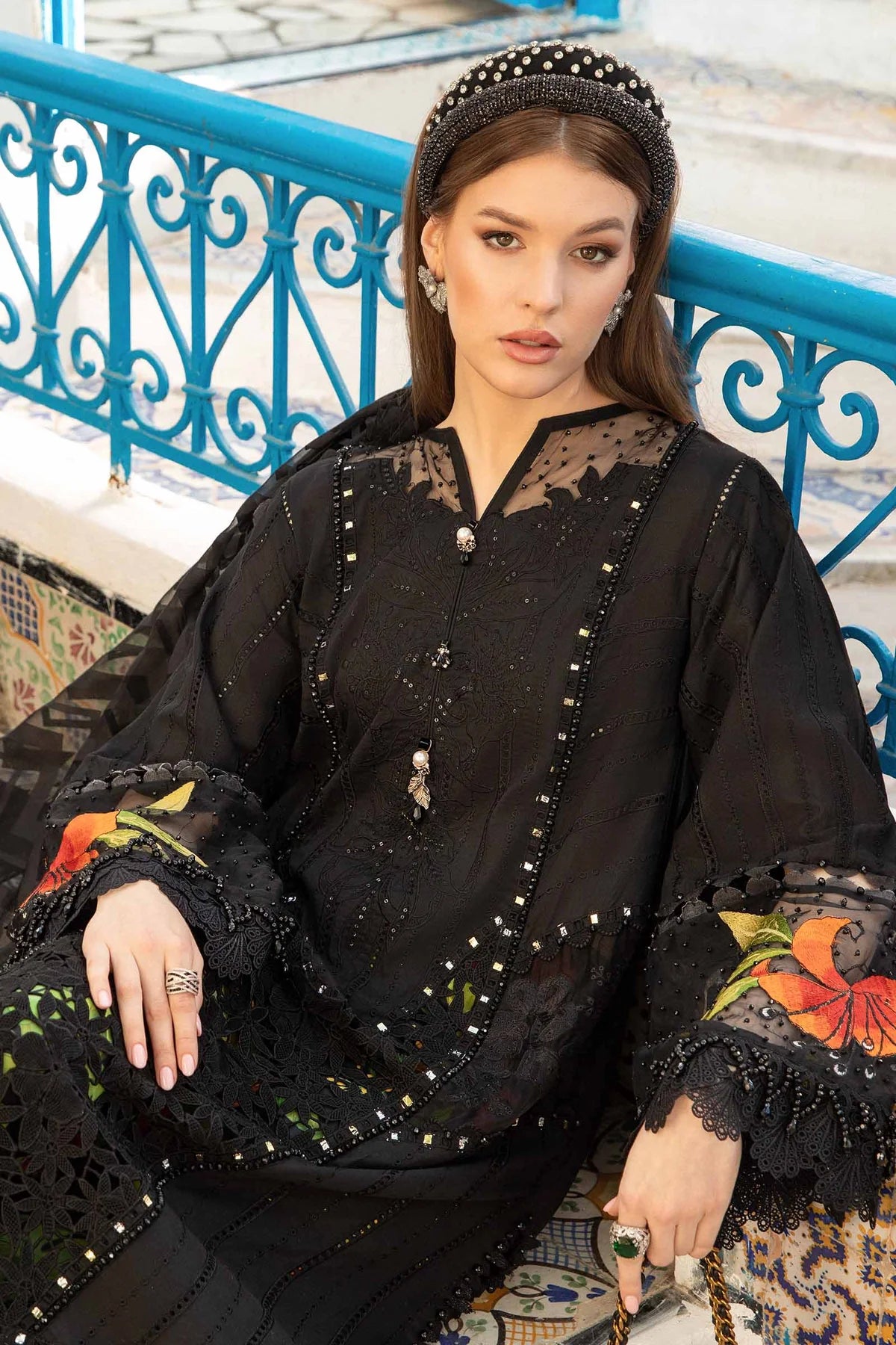 MARIA B Luxury Lawn Suits | 2024 | 8B
