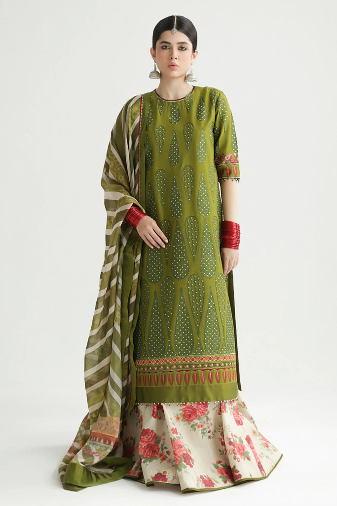 Zara Shahjahan Luxury Lawn Suits | 2024 | 8B