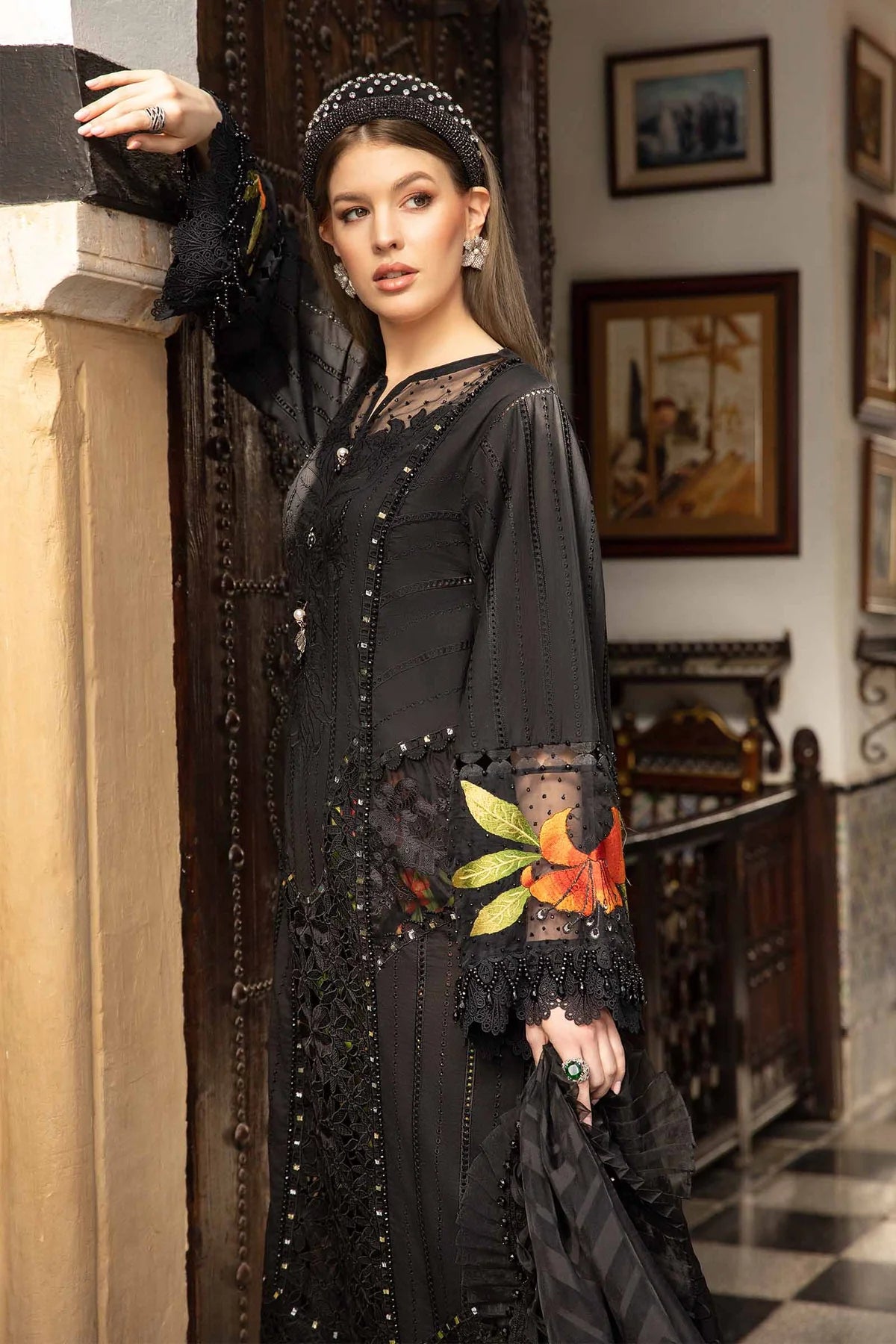 MARIA B Luxury Lawn Suits | 2024 | 8B