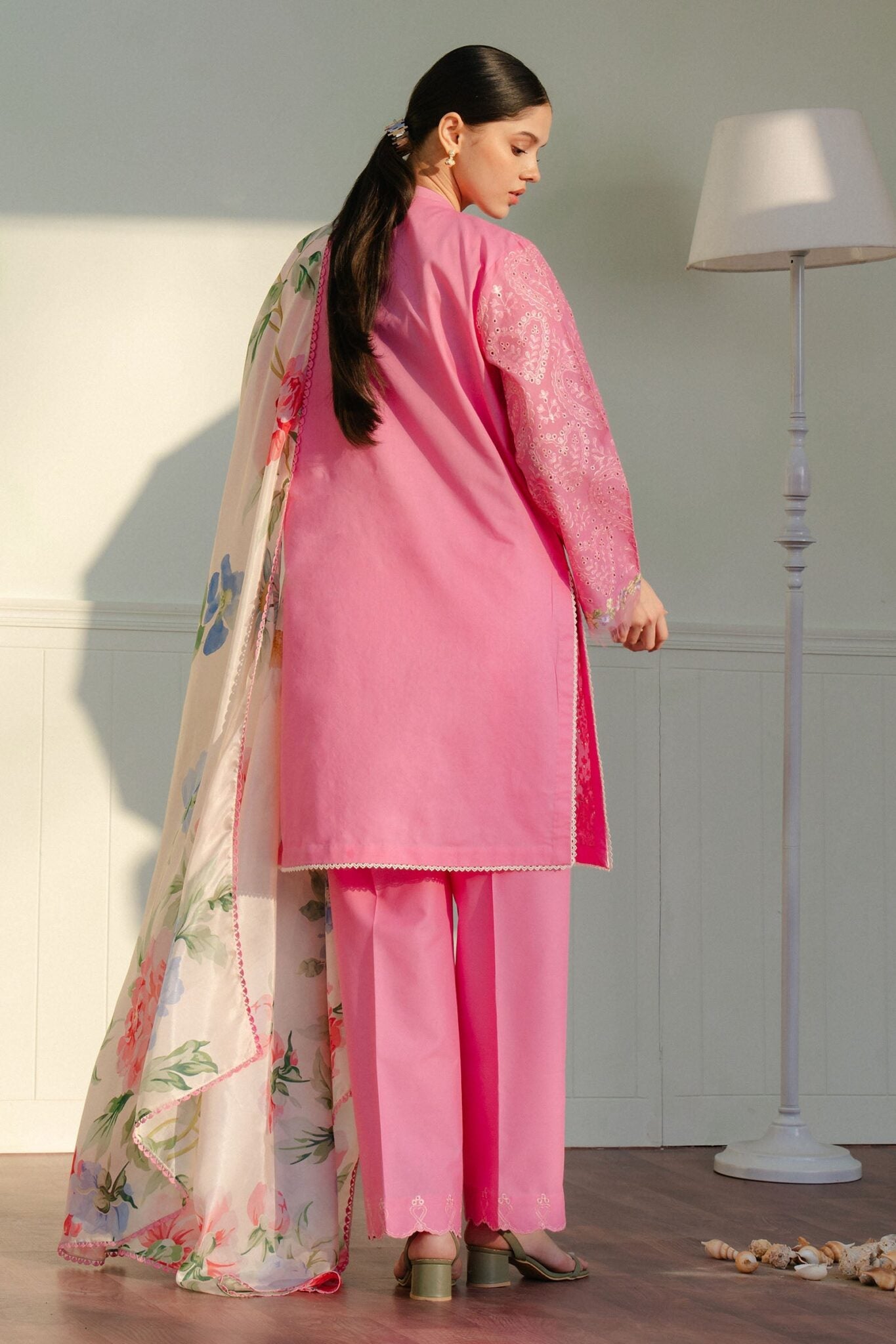 Coco by Zara Shahjahan Embroidered lawn suits 2025 - 3A