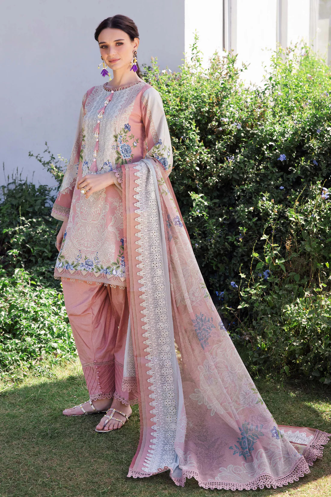 Jade Needle Wonder unstitched lawn collection 2025 - 20743