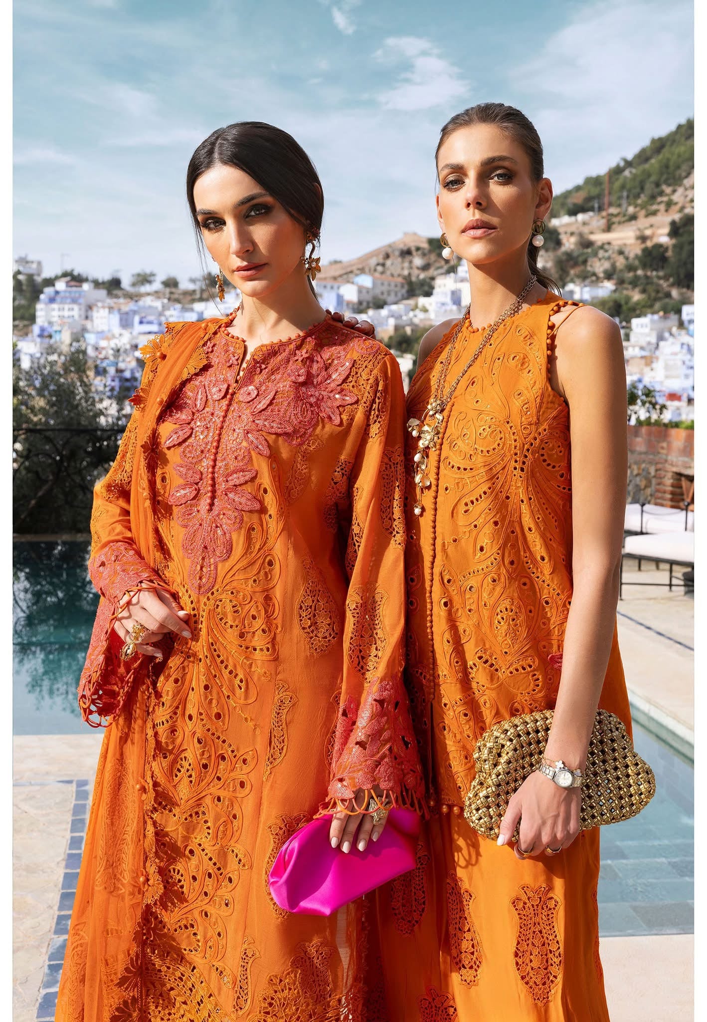 Maria B luxury lawn suits 2025 - 5B