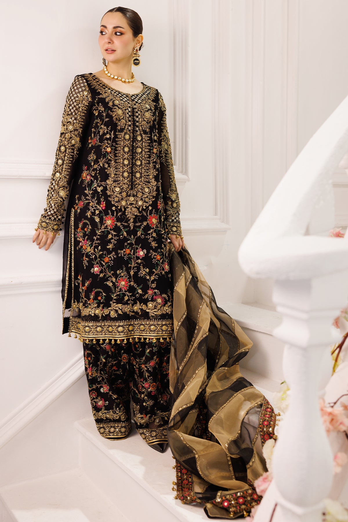 Charizma Dastan-e-Jashan luxury chiffon suits 2025 |DJ5-03