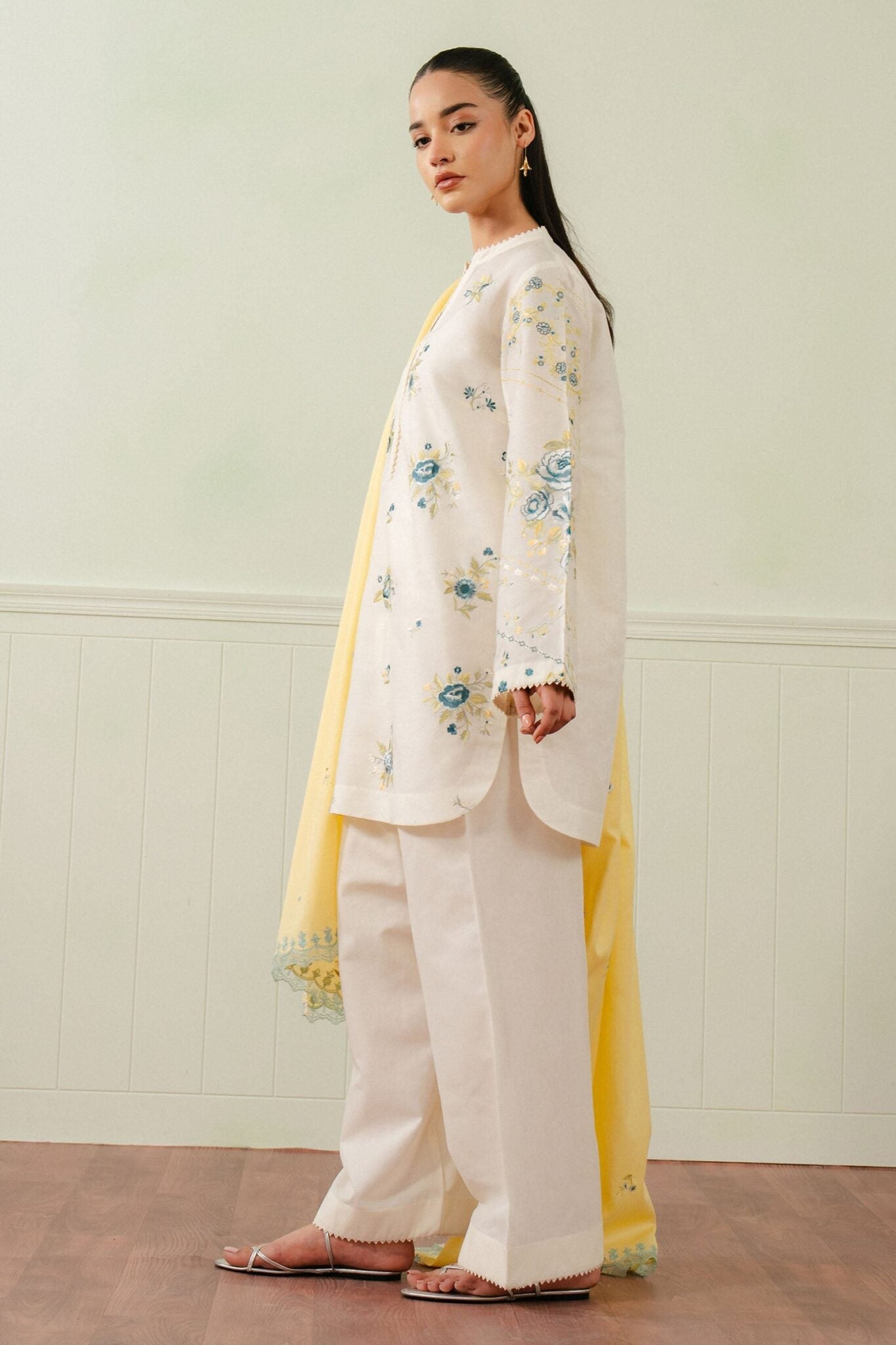 Coco by Zara Shahjahan Embroidered lawn suits 2025 - 10B