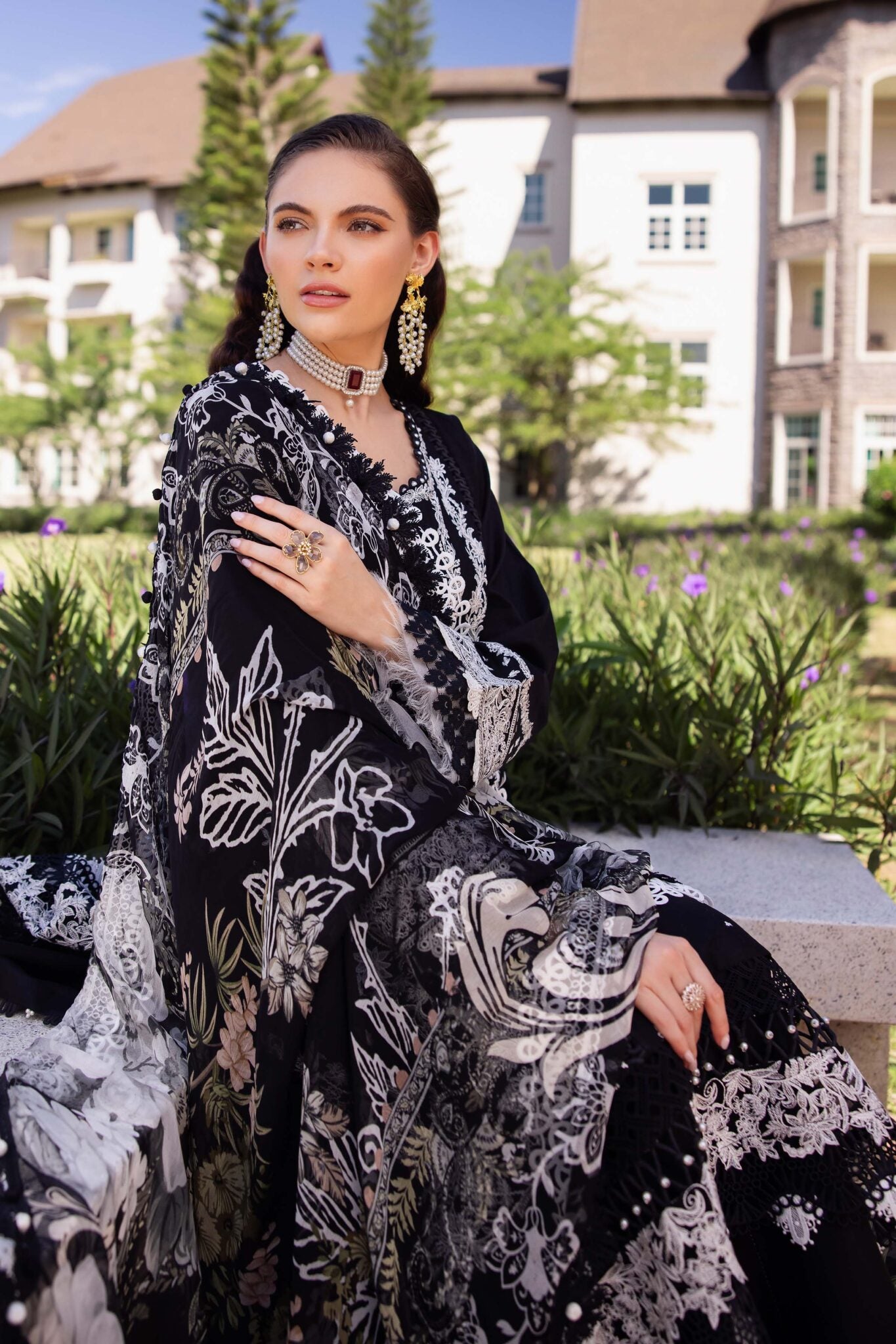 Jade Le Premier embroidered lawn suits 2025 | LEP-20751