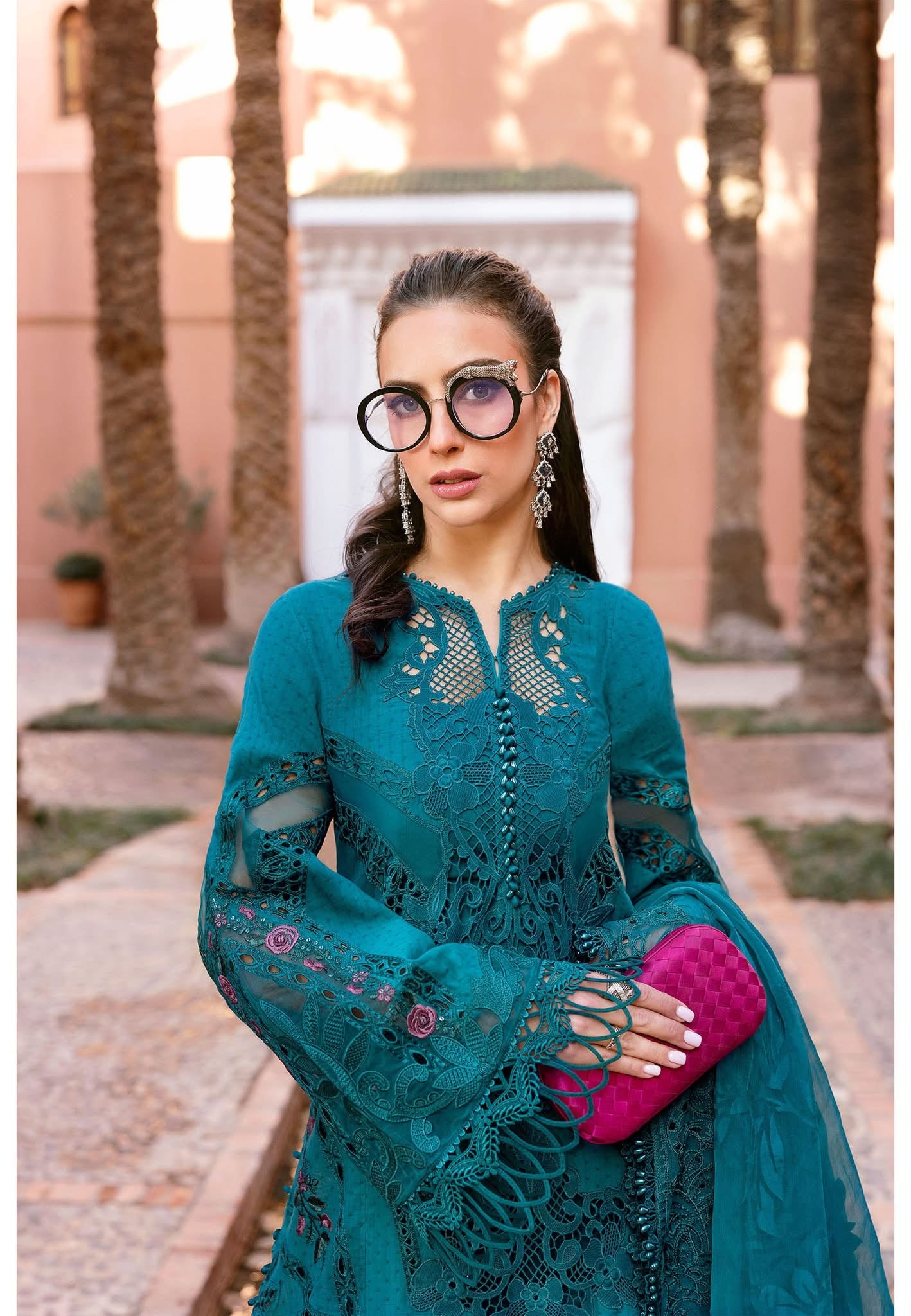 Maria B luxury lawn suits 2025 - 13B