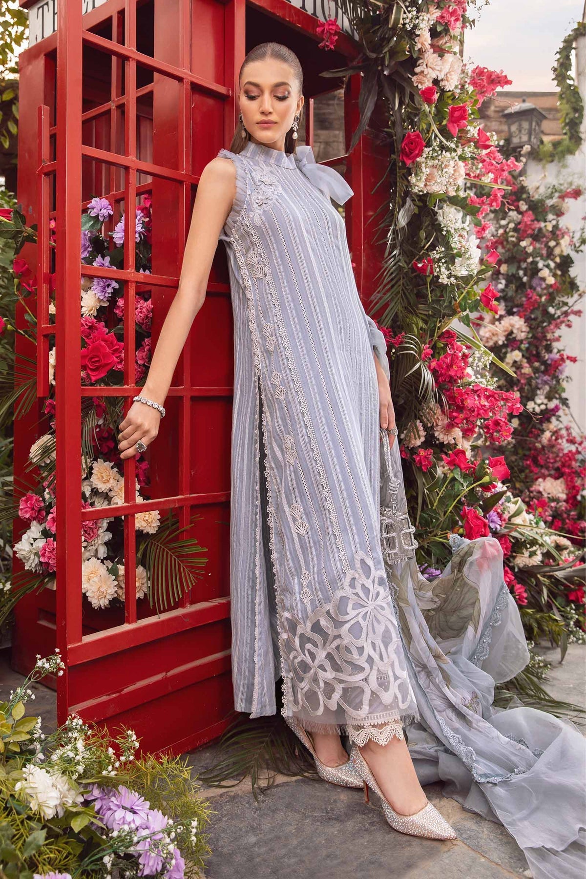 MARIA B M.Prints | Spring Summer Lawn Suits : 2024 | 9A