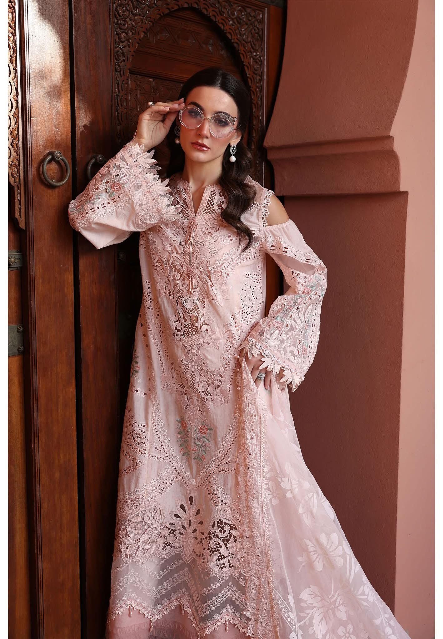 Maria B luxury lawn suits 2025 - 13A