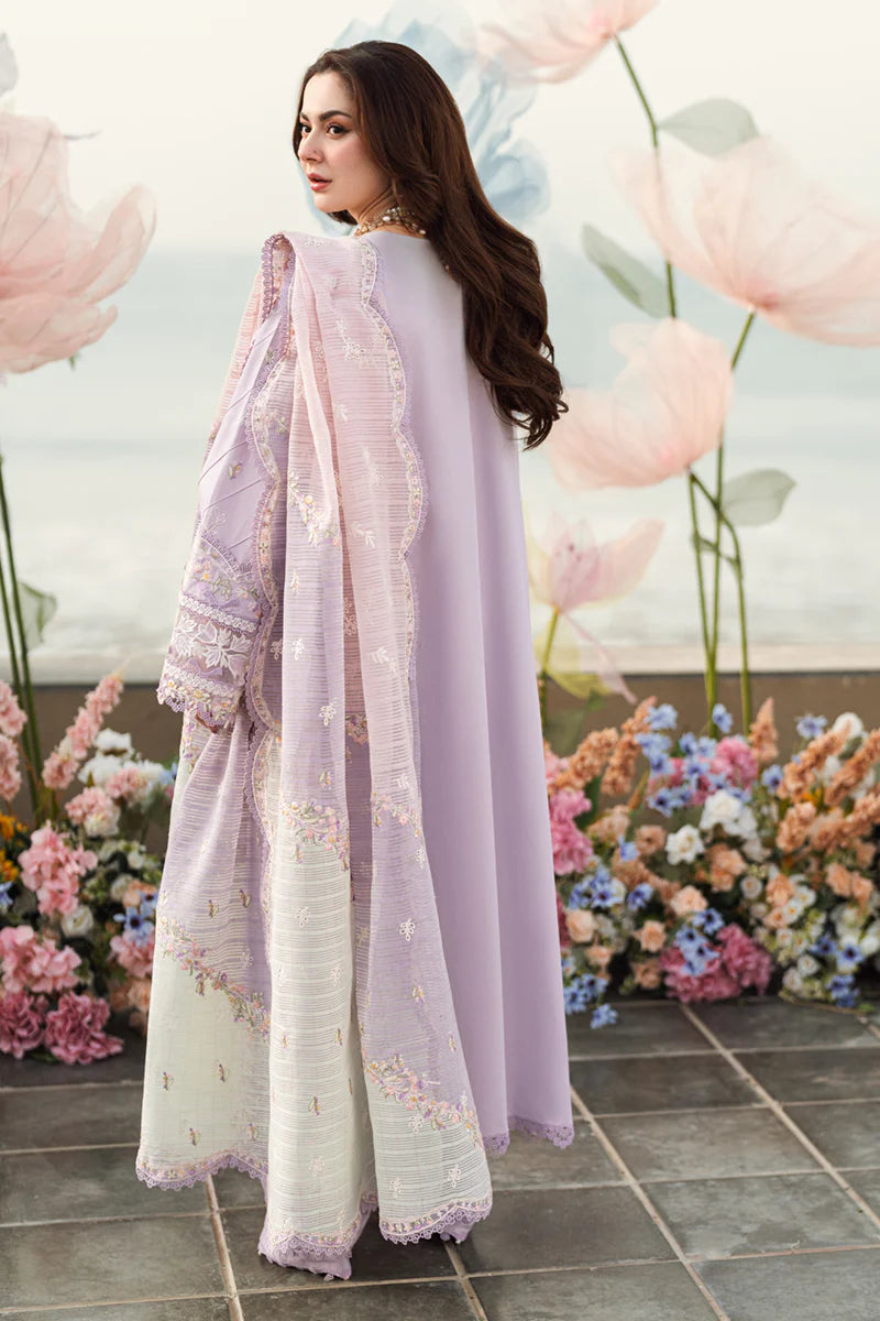 Qalamkar Sahil luxury unstitched lawn suits 2025 - FK-09