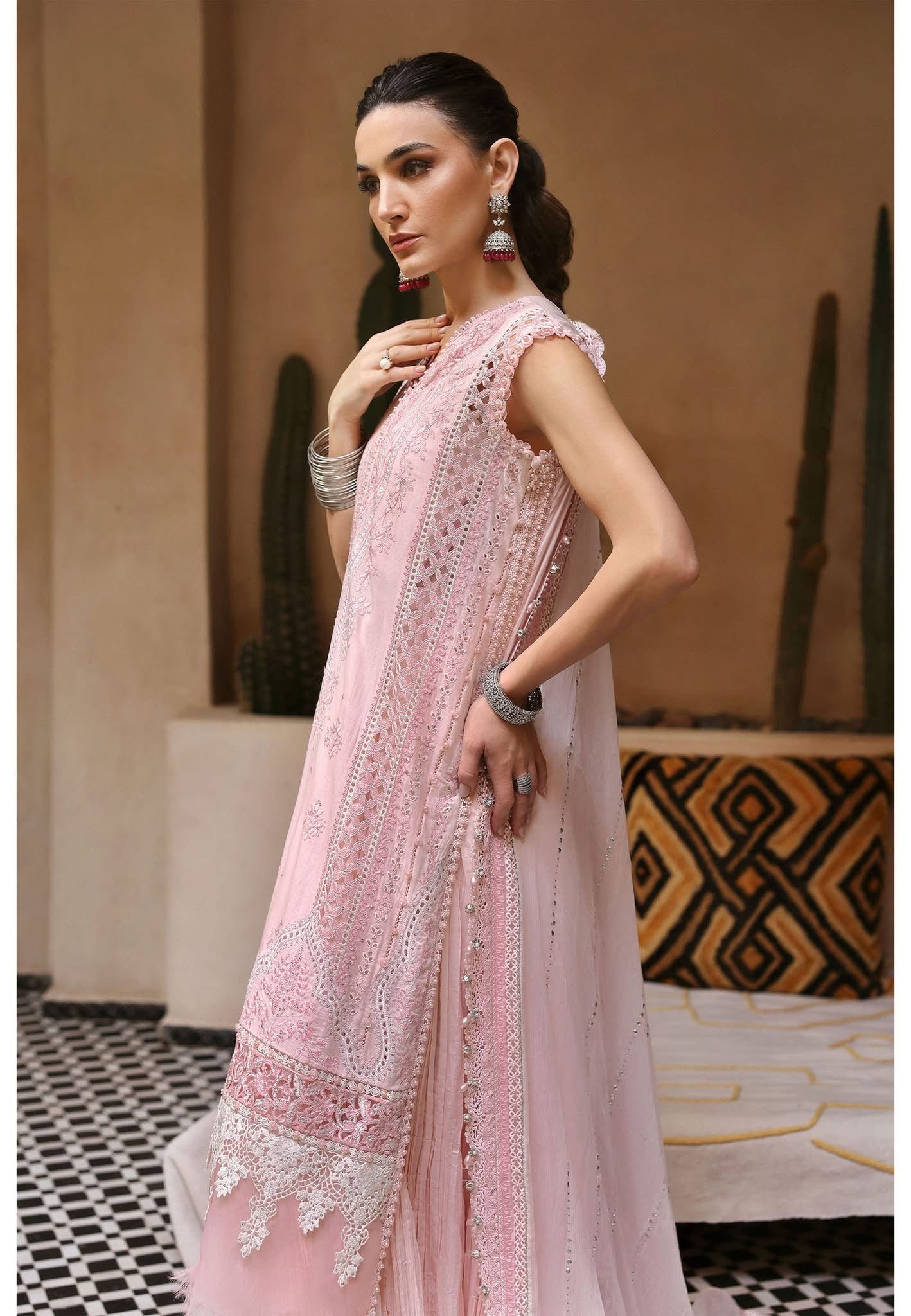 Maria B luxury lawn suits 2025 - 11A