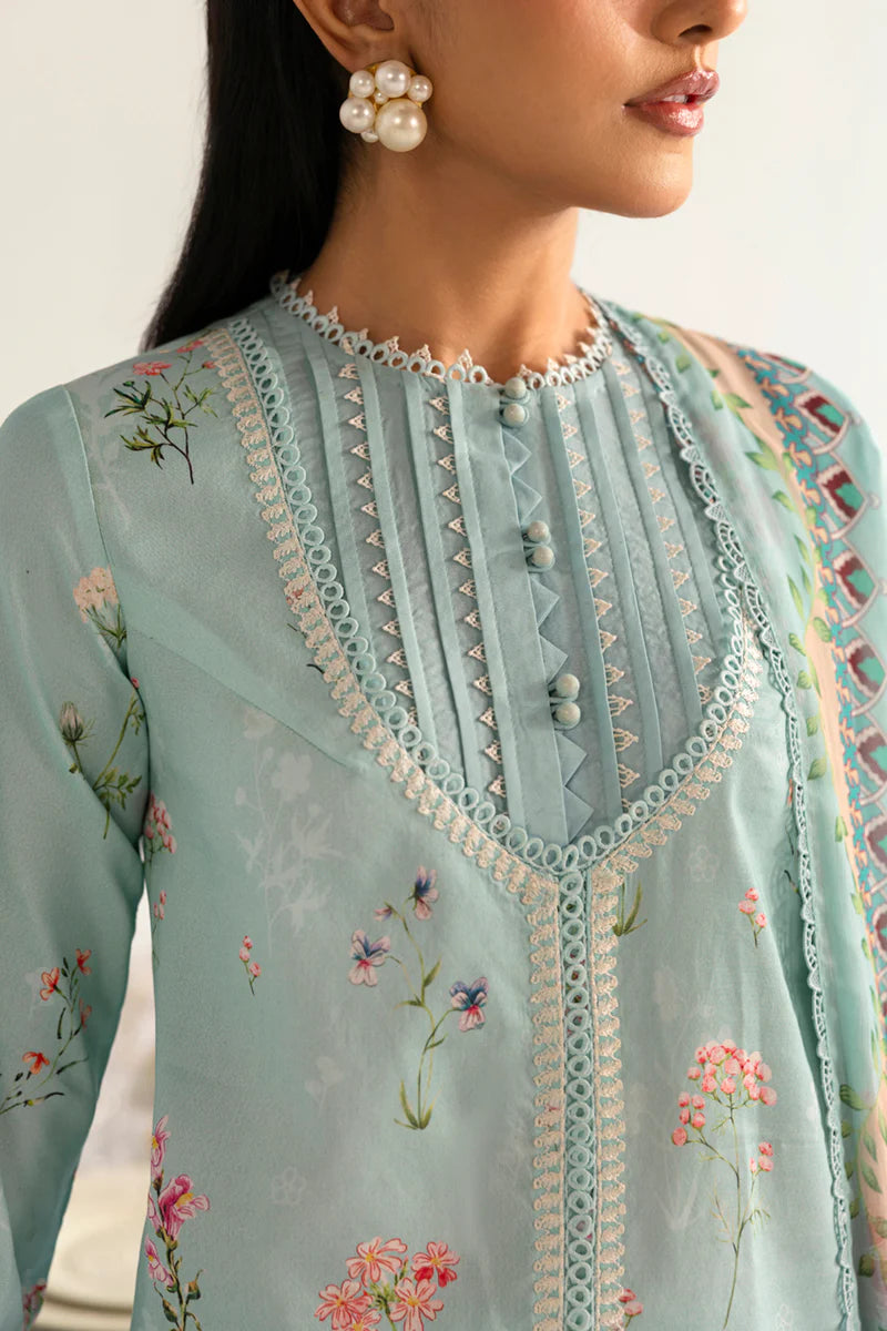 Qalamkar Qprints unstitched lawn suits - 2025 - Rena