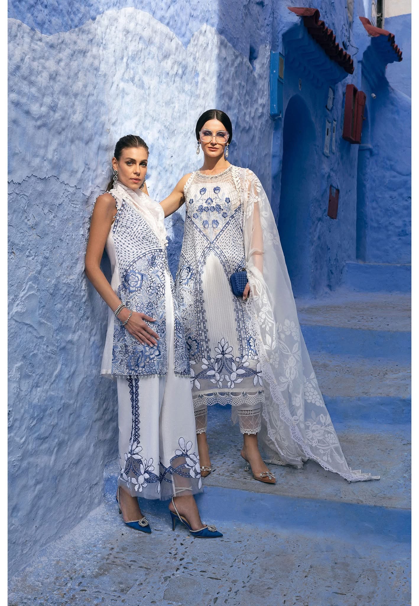 Maria B luxury lawn suits 2025 - 10A