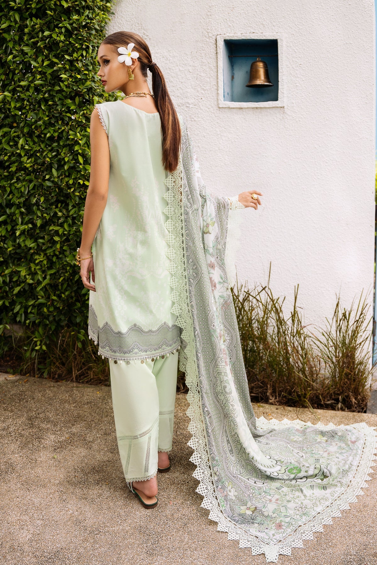 Jade urbane unstitched printed lawn suits - 20623B