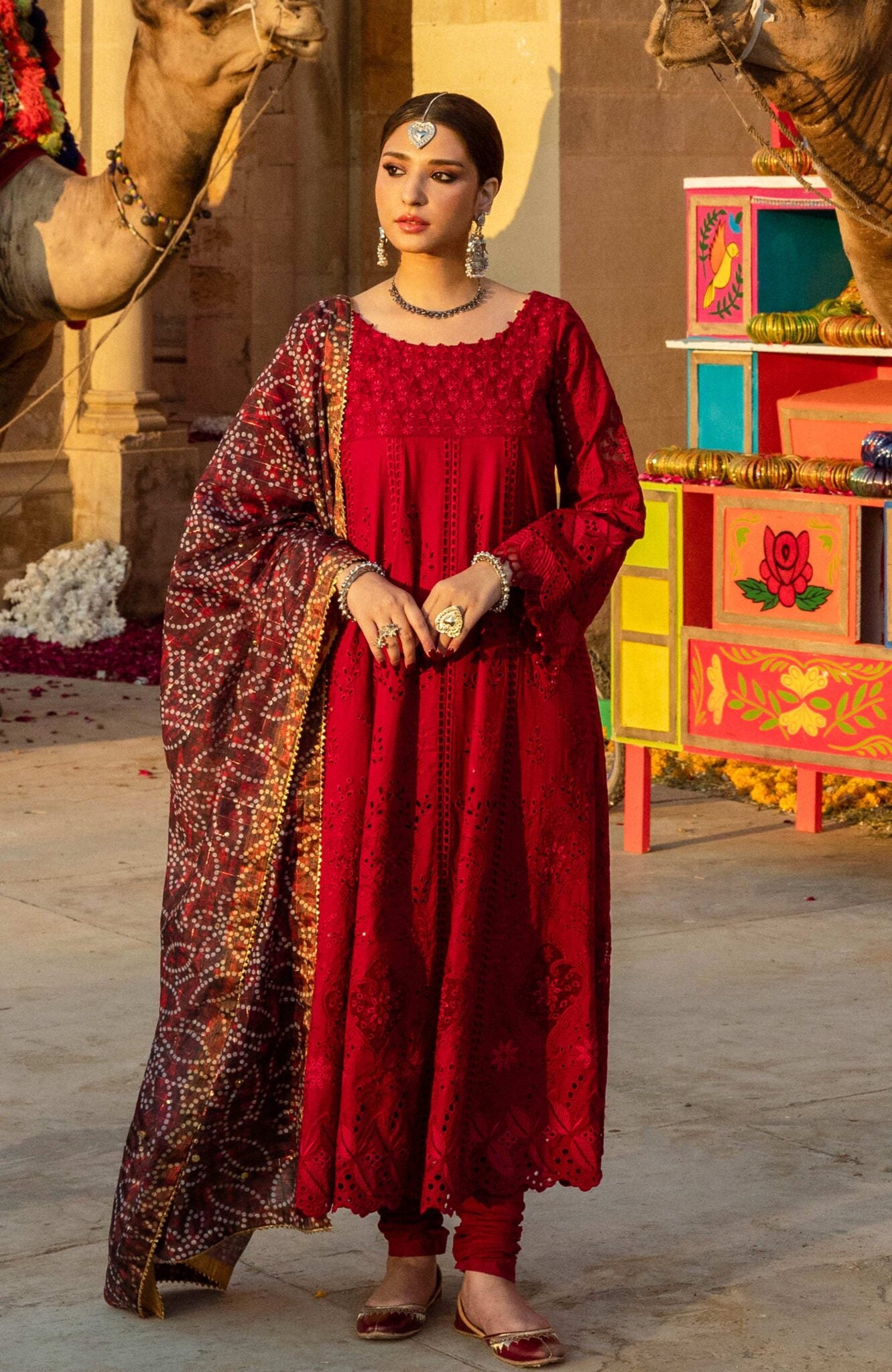Bandhani unstitched lawn suits by Al zohaib collection 2025 - BTJ-25-04