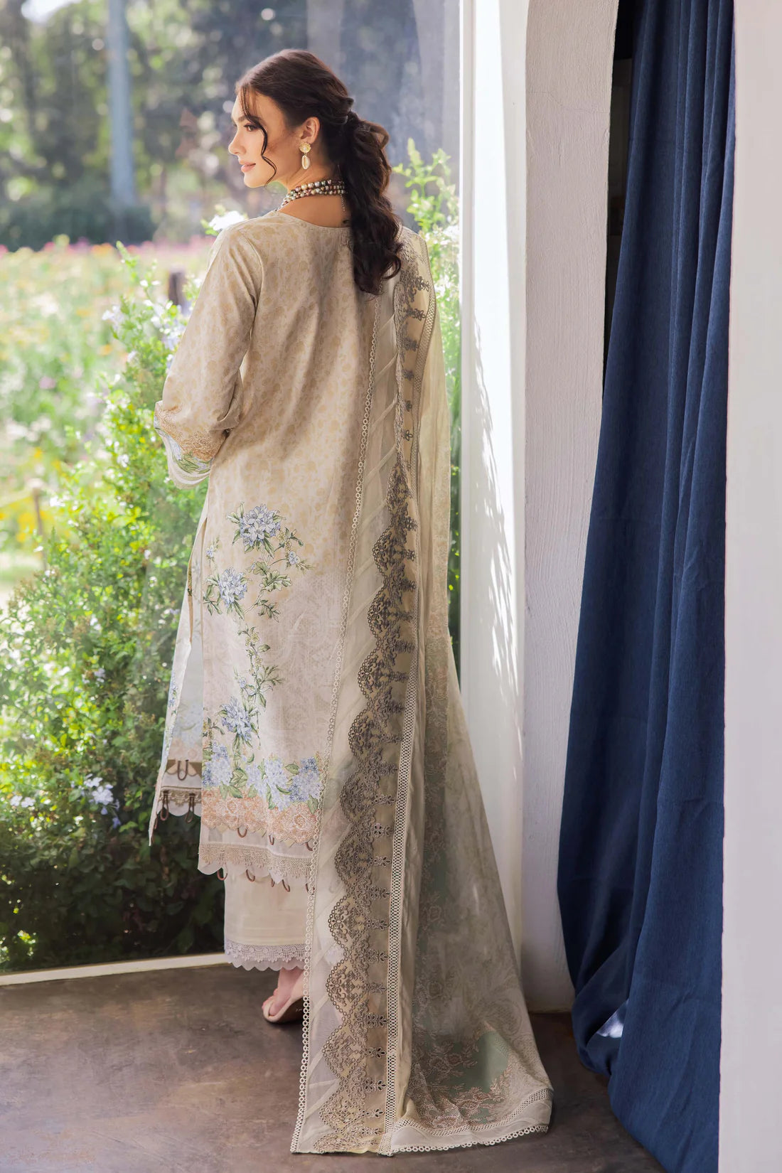 Jade Needle Wonder unstitched lawn collection 2025 - 20744