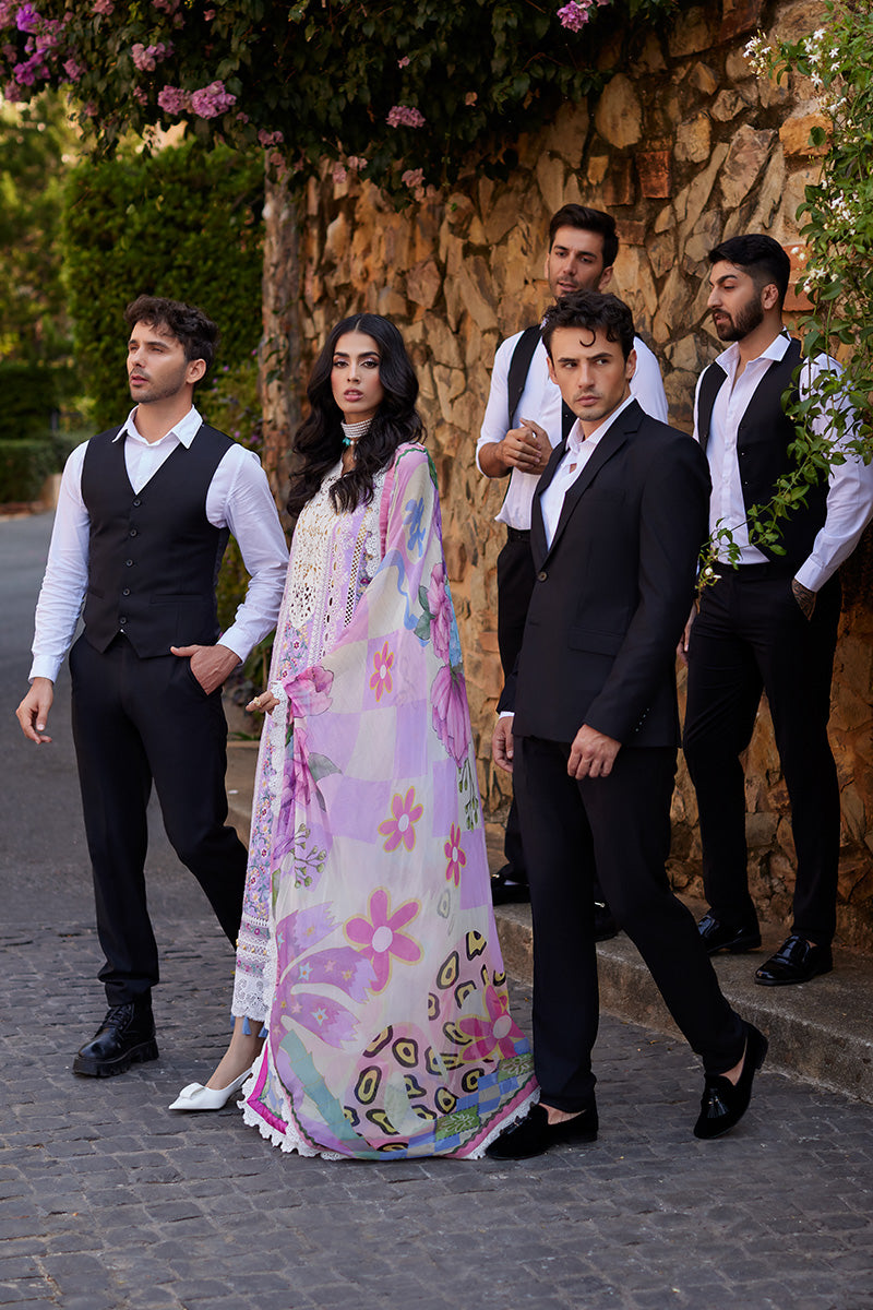 Mushq Luxury Lawn Suits | 2024 | Te Amo | AMALFI ALURE