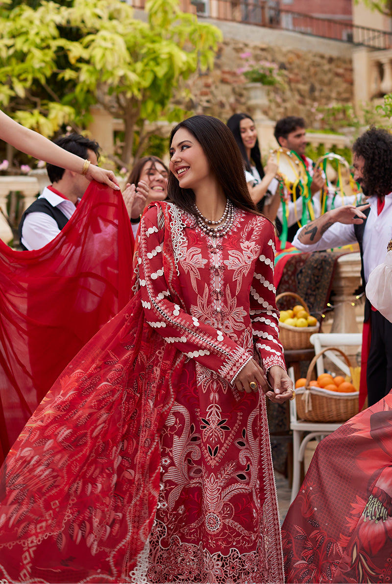 Mushq Luxury Lawn Suits | 2024 | Te Amo | AMORE AFFAIR