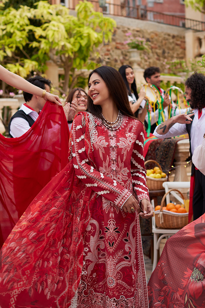 Mushq Luxury Lawn Suits | 2024 | Te Amo | AMORE AFFAIR