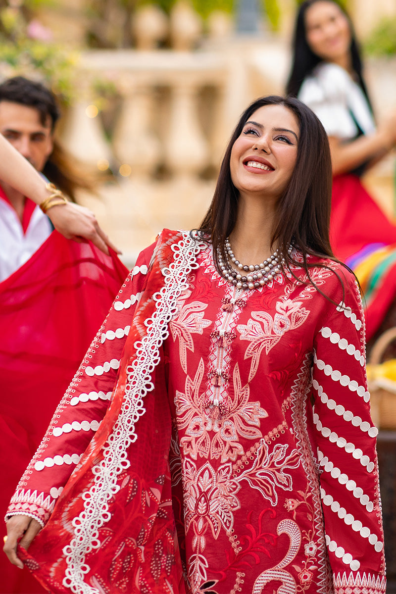 Mushq Luxury Lawn Suits | 2024 | Te Amo | AMORE AFFAIR