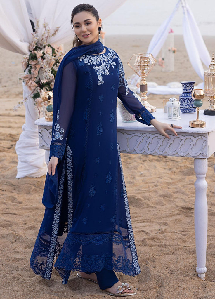 Luxe Suits Eid Edition By Azure | 2023 | AS-107 Sapphire Sun