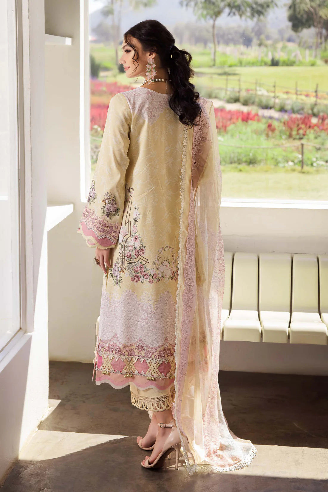 Jade Needle Wonder unstitched lawn collection 2025 - 20742