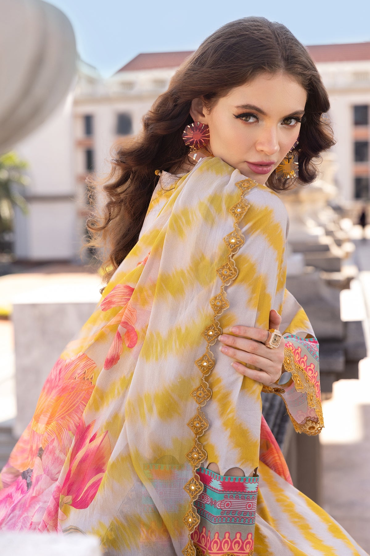 Agaz-e-nou embroidered lawn suits by Charizma Vol 1 - 2025 - AG5-04