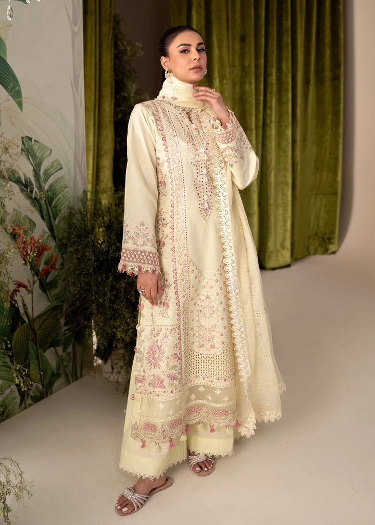 Apana luxury Eid collection lawn suits by Aabyaan 2024 - Palwasha