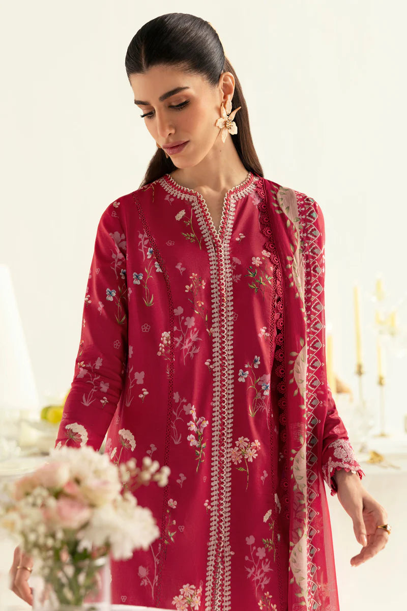 Qalamkar Qprints unstitched lawn suits - 2025 - Kiara