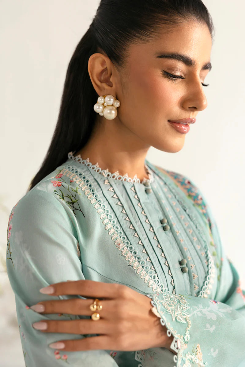 Qalamkar Qprints unstitched lawn suits - 2025 - Rena