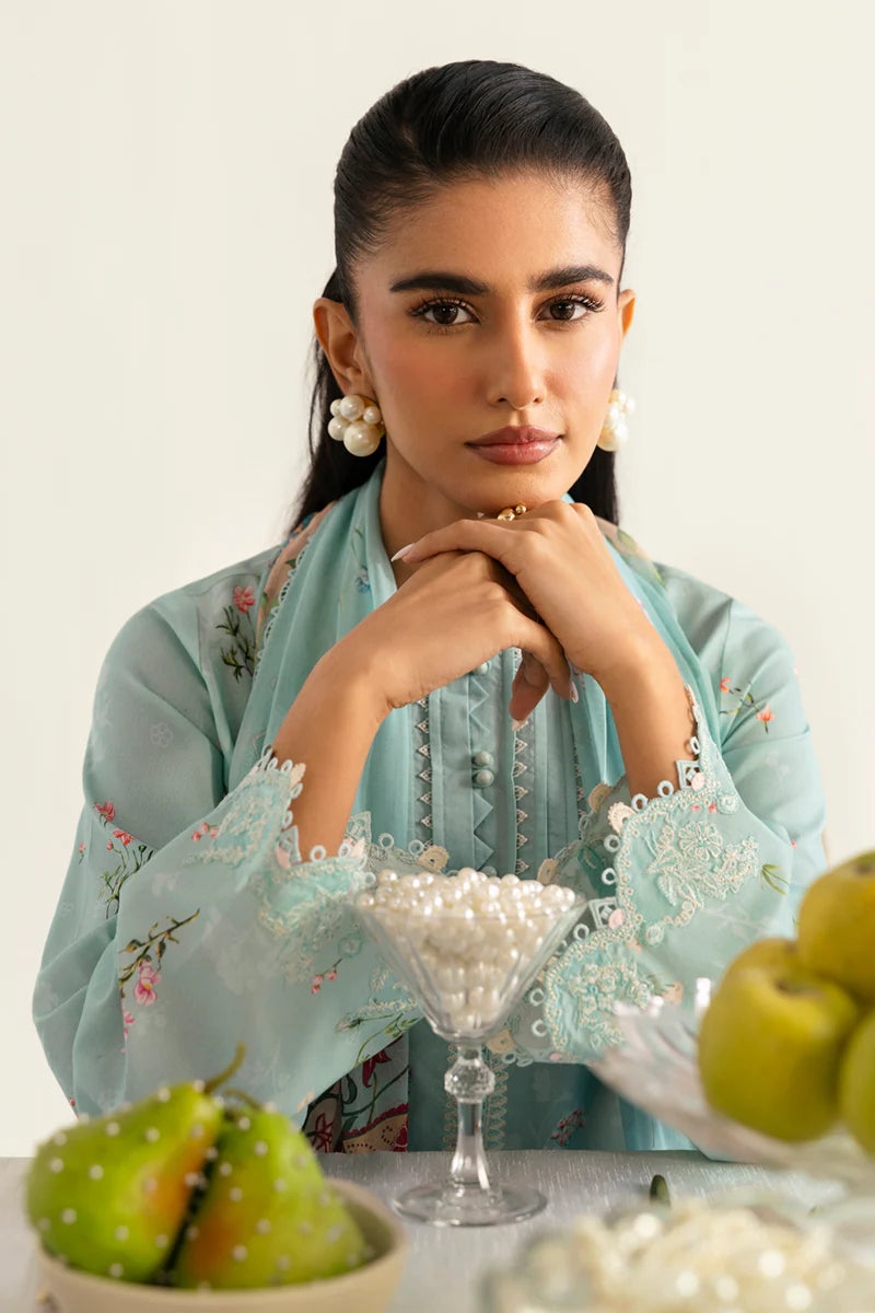 Qalamkar Qprints unstitched lawn suits - 2025 - Rena