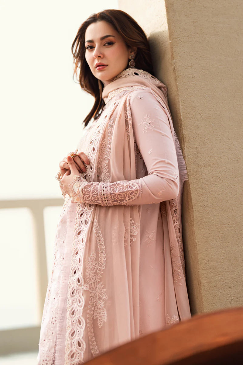 Qalamkar Sahil luxury unstitched lawn suits 2025 - FK-10-Zoe