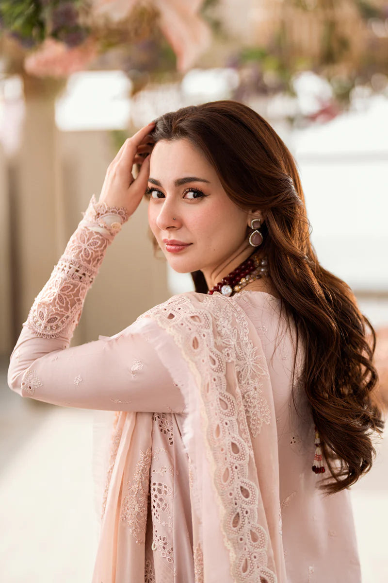 Qalamkar Sahil luxury unstitched lawn suits 2025 - FK-10-Zoe
