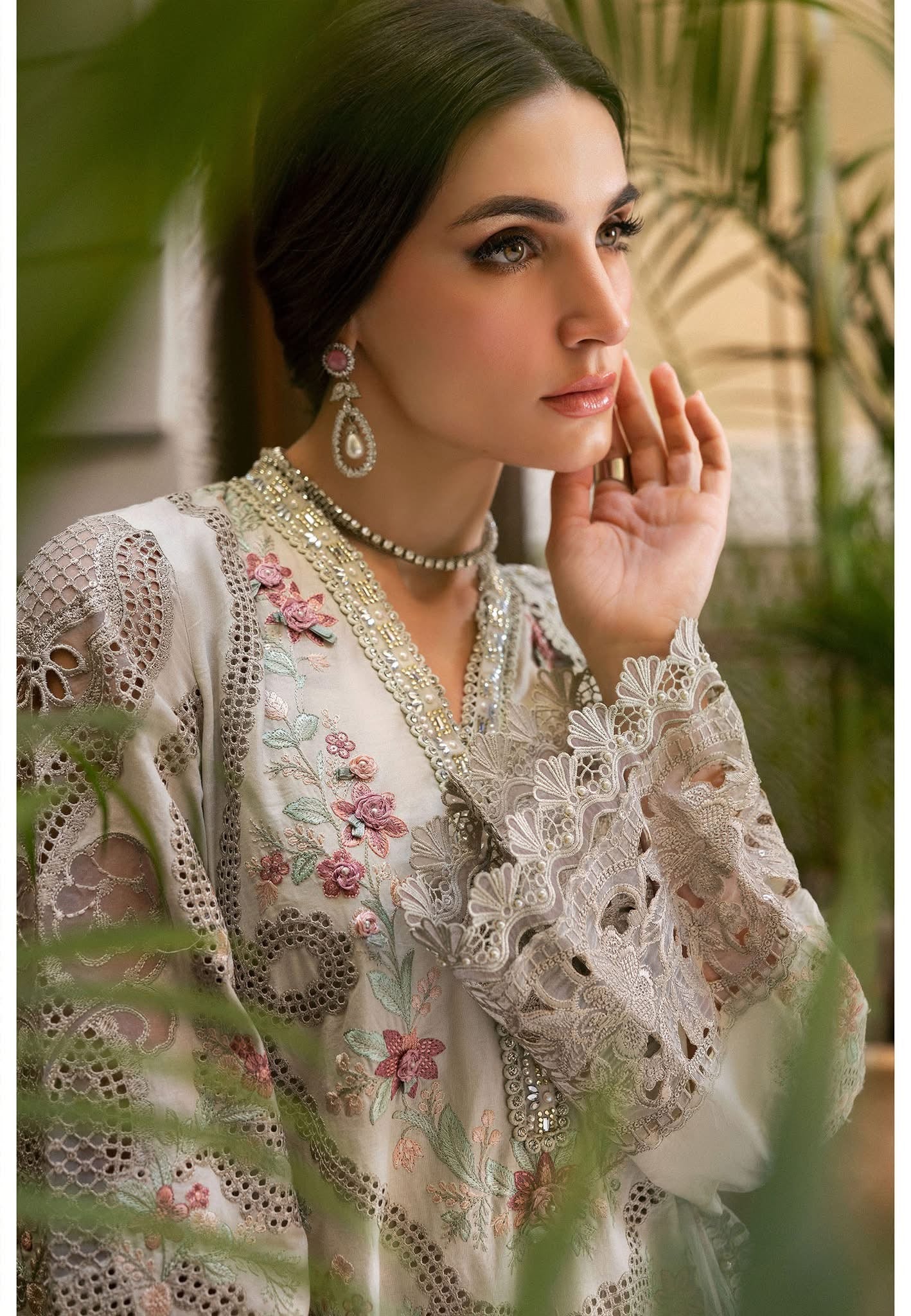 Maria B luxury lawn suits 2025 - 14B
