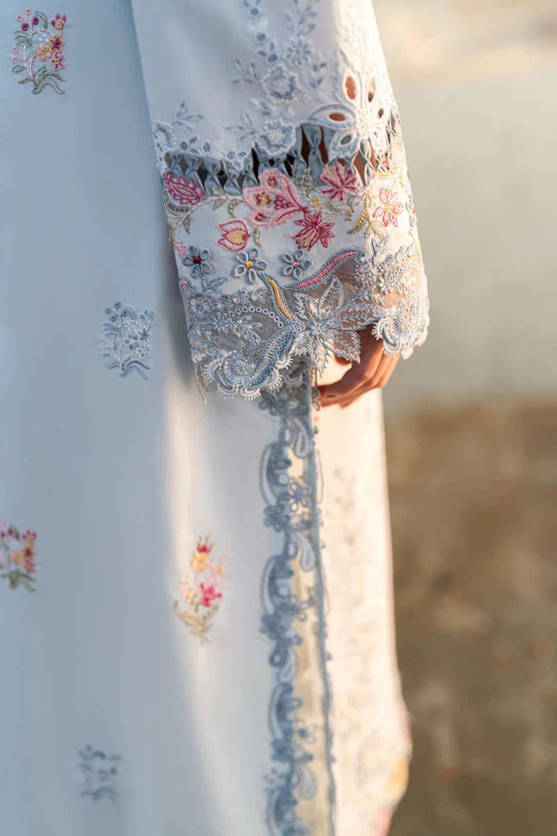 Qalamkar Sahil luxury unstitched lawn suits 2025 - FK-02