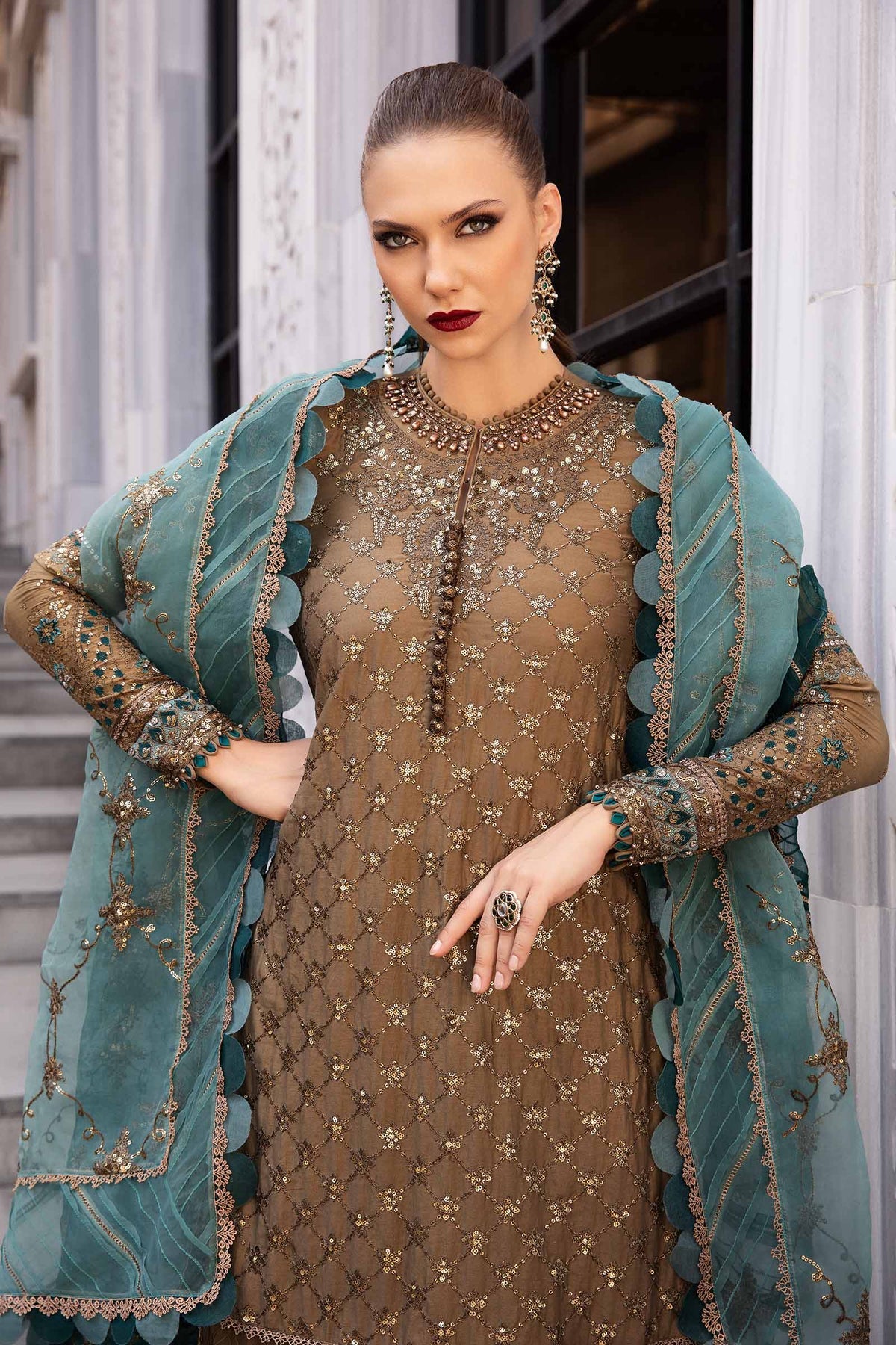 Maria B Sateen Suits | 2024 | CST-808