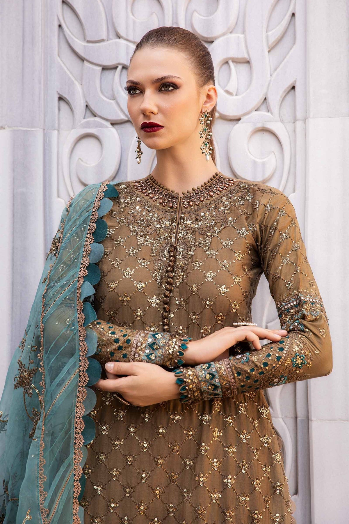 Maria B Sateen Suits | 2024 | CST-808